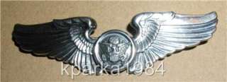 WW2 ARMY AIR CORP ENLISTED CREW WINGS STERLING   3  
