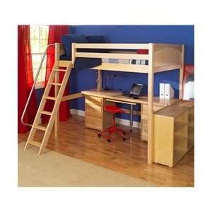  Full Size High Loft Bed: Home & Kitchen