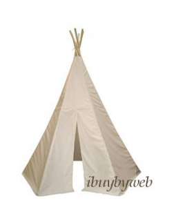 ft Great Plains Teepee Not Decorated Paintable Canvas  