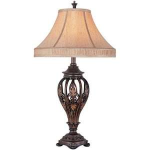   Lite Source C4852 Hassan Table Lamp   Antique Bronze: Home Improvement