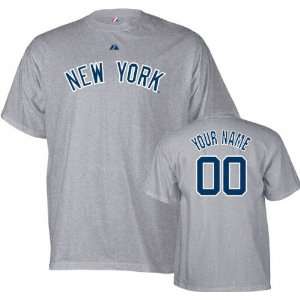 New York Yankees T Shirt: Personalized Name and Number T Shirt
