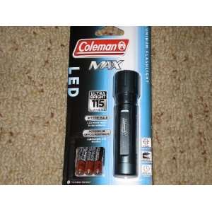   : Coleman MAX Cree XLamp XR E LED Flashlight 3 AAA: Home Improvement