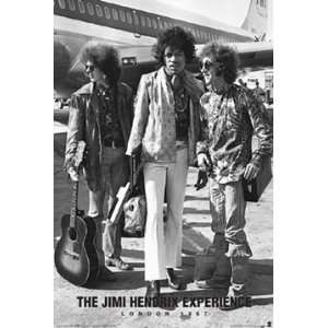  Jimi Hendrix London 1967 Poster