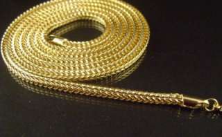 MEN14k YELLOW GOLD EP FRANCO SNAKE CHAIN NECKLACE AVAILABLE IN 24,30 