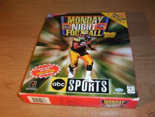   NIGHT FOOTBALL 98 ABC PC CD ROM GAME COMPLETE 712725000837  