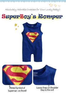 NWT Newborn&Babys One PieceSuper Boys Romper(3 6M)  