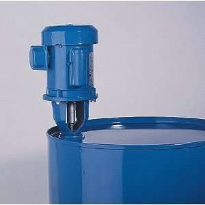 Drum/barrel heavy duty mixer with 2 NPT(M) mounting; 1/2 hp, 115/230 