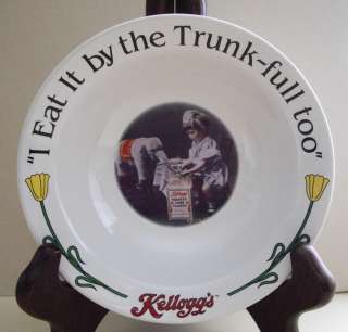 Kelloggs Cereal Bowl Corn Flakes #1 Series Kelloggs 1996 USA Nice 