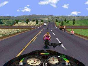   PC CD arcade race dangerous motorcycle bike fighting racing biker game