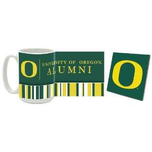  Oregon Ducks Alumni Mug and Coaster Combo