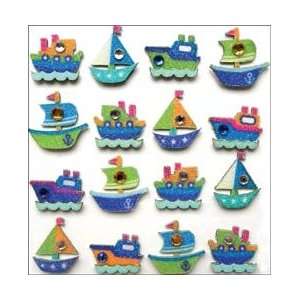  Mini Repeats Stickers Boats; 3 Items/Order Arts, Crafts & Sewing