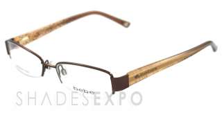 NEW Bebe Eyeglasses BB 5027 BROWN 003/TOPAZ BASHFUL AUTH  