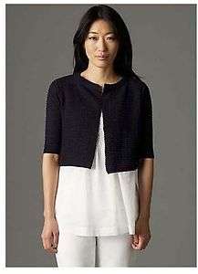 238 NWT  EILEEN FISHER EVENING CROPPED CARDIGAN   1X  