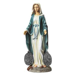 Sacred Virgin Mary Yard or Garden Statue. Home Sculpted Gallery Art 