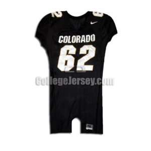  No. 62 Game Used Colorado Nike Football Jersey
