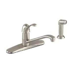    GERBER 0040450SS Single Handle Kitchen Faucet: Home Improvement