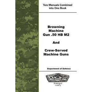  Browning Machine Gun .50 HB M2 and Crew Served Machine Guns 