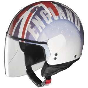  Nolan N30 Flashback Art Open Face Helmet Small  Off White 