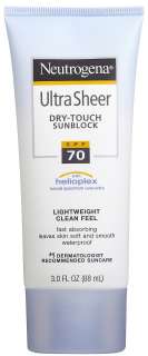   Neutrogena Ultra Sheer Dry Touch Sunblock SPF 70, Exp 04/2013  