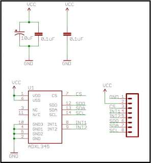 Arduino   Triple Axis Accelerometer Breakout   ADXL345  