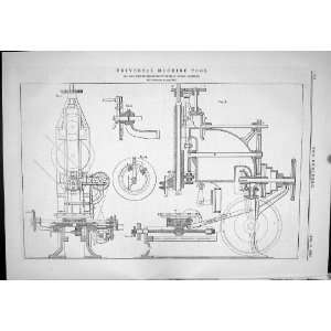  1882 ENGINEERING UNIVERSAL MACHINE TOOL EDOUARD DELAMARE 