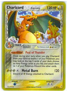   Foil Charizard Delta (ex Crystal Guardians #4/100)   Mint Pokemon Card