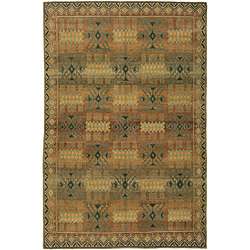 Nepalese Hand knotted Gold Inca Wool Rug (25 x 8)  Overstock