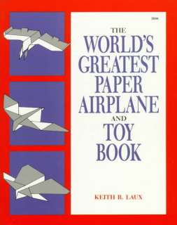The Worlds Greatest Paper Airplane and Toy Book  Overstock