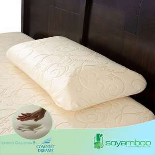 Comfort Dreams Soyamboo King size Memory Foam Pillow  