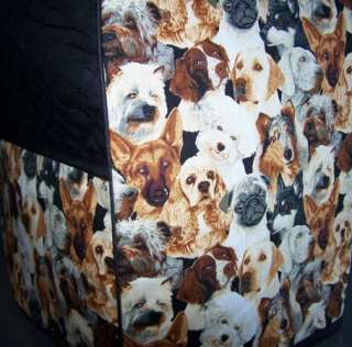 Dogs Dogs & Dogs Quilted Cover for KitchenAid Mixer NEW  