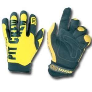  Pit Crew Mechanic Glove, Yellow   Extra Large: Automotive