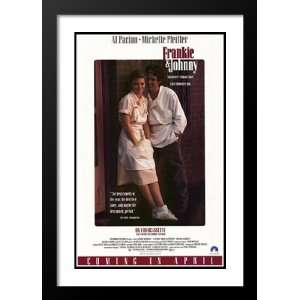  Frankie and Johnny 20x26 Framed and Double Matted Movie 