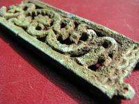 Ancient VIKING Artifact   ORNATE BELT BUCKLE W4  