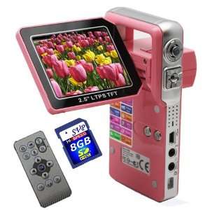   with a 2.5 TFT LCD Monitor! (Free 8GB SDHC Card): Camera & Photo