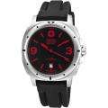 Wenger Mens Expedition Black Dial Red Accent Watch 
