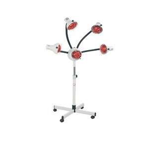  5 Head Infra Red Lamp with Flexible Arms Beauty