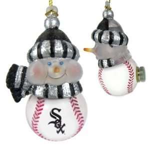  Chicago White Sox MLB All Star Light Up Acrylic Snowman 