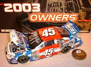 KYLE PETTY 2003 BRAWNY TEAM CALIBER OWNERS 1/24 NEW  