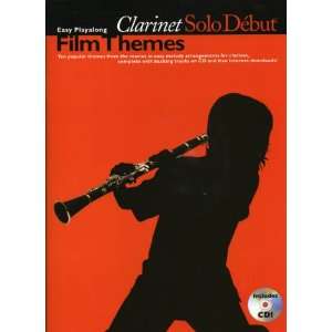  Film Themes Easy Playalong Clarinet (Solo Debut 