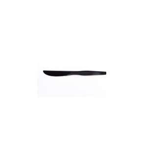 Dixie Foodservice Dixie Heavy Weight Polystyrene Knife Black  