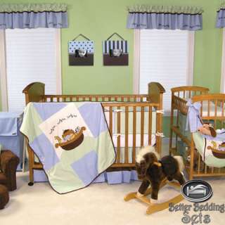   Noah Ark For Crib Nursery Blanket Theme Bed Linen Bedding Set  