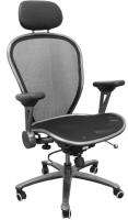 SILVER MESH WITH HEADREST COMPUTER OFFICE DESK CHAIR  