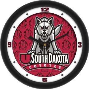  South Dakota Coyotes Suntime Dimension NCAA Wall Clock 