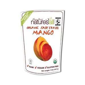 Natures All Foods Free Trade Freeze Dried Raw Mango (6x1.2 Oz 