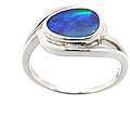 Pearlz Ocean Sterling Silver Boulder Opal Ring Today $39 