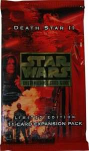 Star Wars CCG Death Star II 2 Booster Pack SEALED  