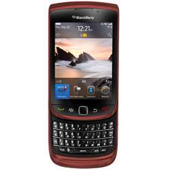 BlackBerry Torch 9800 Unlocked Red Cell Phone (Refurbished 