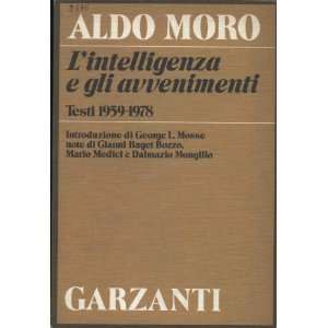   Gli Avvenimenti. Testi 1959 1978 (9788811739500) Aldo Moro Books