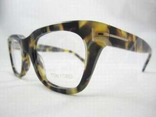 TOM FORD TF 5178 Eyeglasses Yellow Tort TF5178 055 50MM  