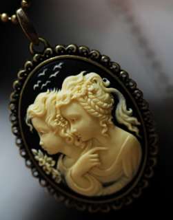 My Sweet Angel Cameo Pendant Necklace Top Quality Good Handcraft for 